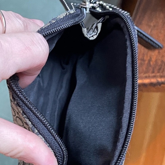 VTG. COACH Women’s Sig. Monogram F3M-6376 Crossbody Handbag Purse w/ Coin Holder - Picture 8 of 15